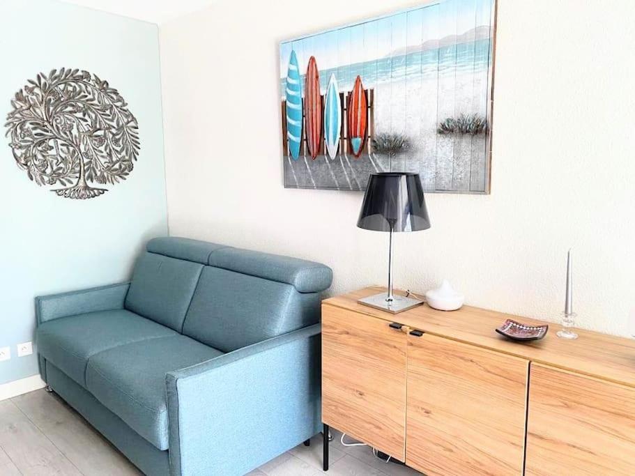 Le Murmure Du Palmier * Mer A 2 Min * Parking Prive * Terrasse Ла-Гранд-Мот Экстерьер фото